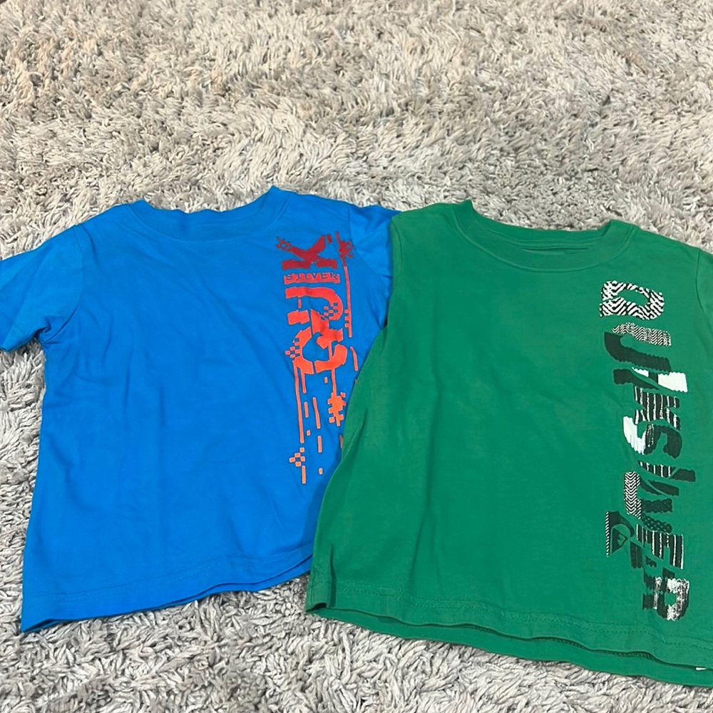 Boys quicksilver tees